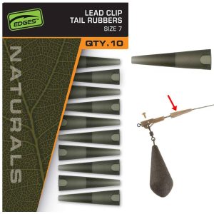 FOX LEAD CLIP TAIL RUBBEERS size 7