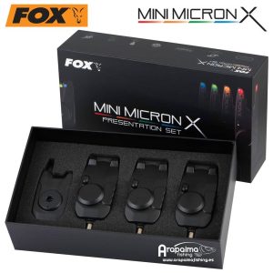 FOX Mini Micron X Maletin 3 alarmas + receptor