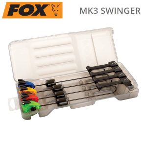 FOX MK3 SET 4 tensores (rojo, verde, azul y naranja) con estuche