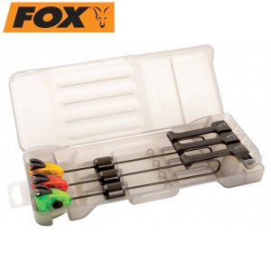 FOX SET 3 SWINGER MK3 (rojo verde y naranja) con estuche