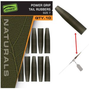 FOX POWERGRIP TAIL RUBBERS size 7