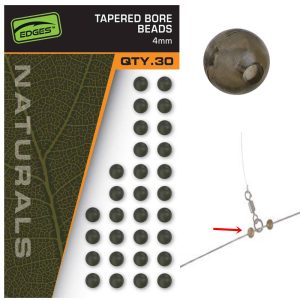 FOX TAPERED BORE BEADS 4 mm