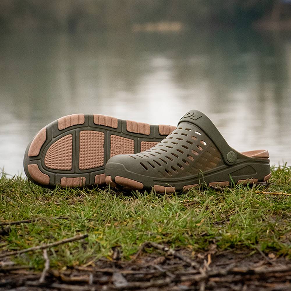 Fox Khaki Clogs Zuecos Tallas 41 a 45 - Imagen 3