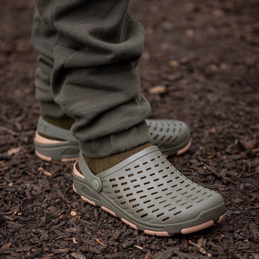 Fox Khaki Clogs Zuecos Tallas 41 a 45 - Imagen 4