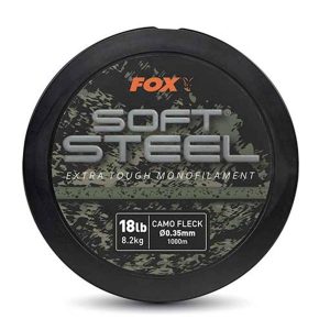 Monofilamento FOX SOFT STEEL FLECK CAMO 0,35 1000 m 18 Lb