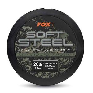 Monofilamento FOX SOFT STEEL FLECK CAMO 0,37 1000 m 20 Lb