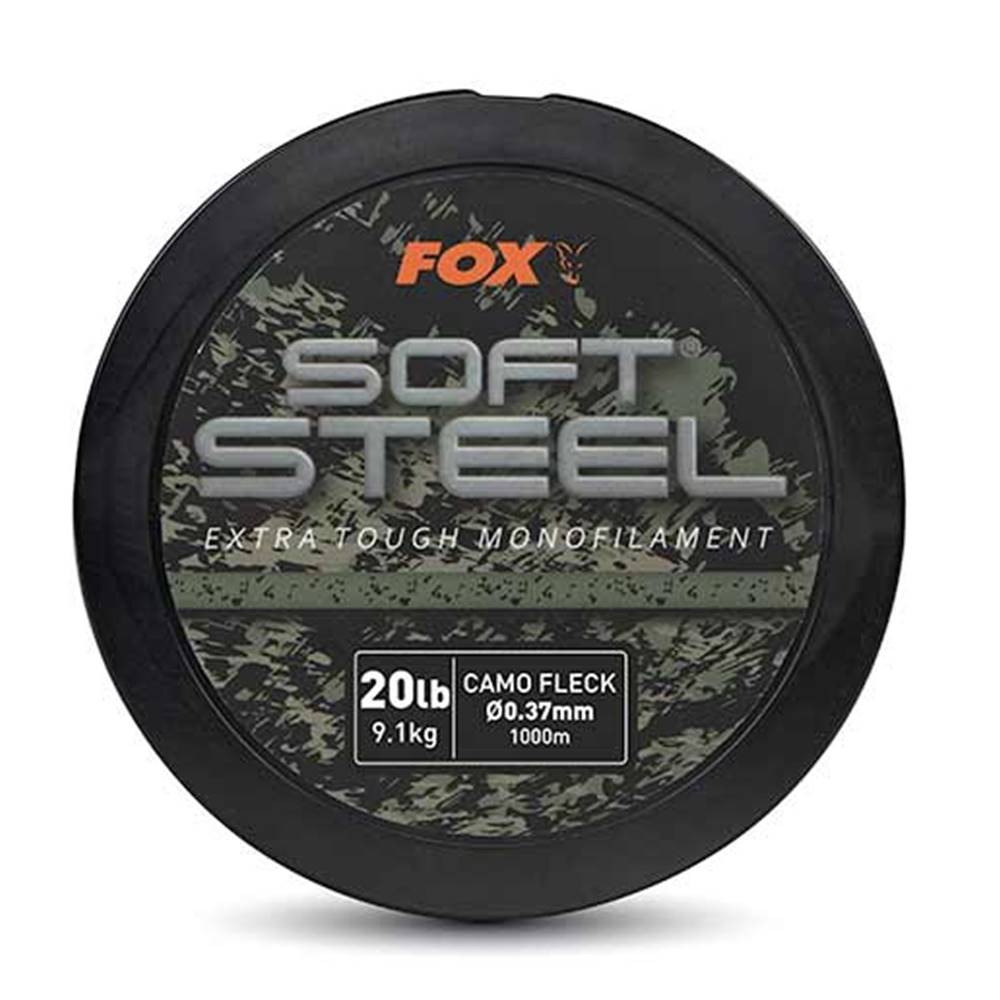 Monofilamento FOX SOFT STEEL FLECK CAMO 0,37 1000 m 20 Lb