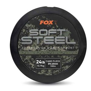 Monofilamento FOX SOFT STEEL FLECK CAMO 0,40 1000 m 24 Lb