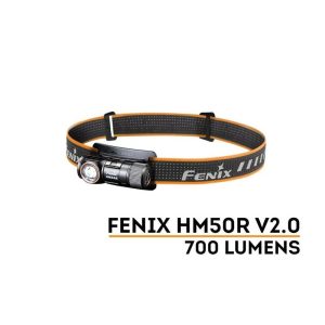 Frontal Fénix HM50R-V2 con 700 Lúmenes Recargable
