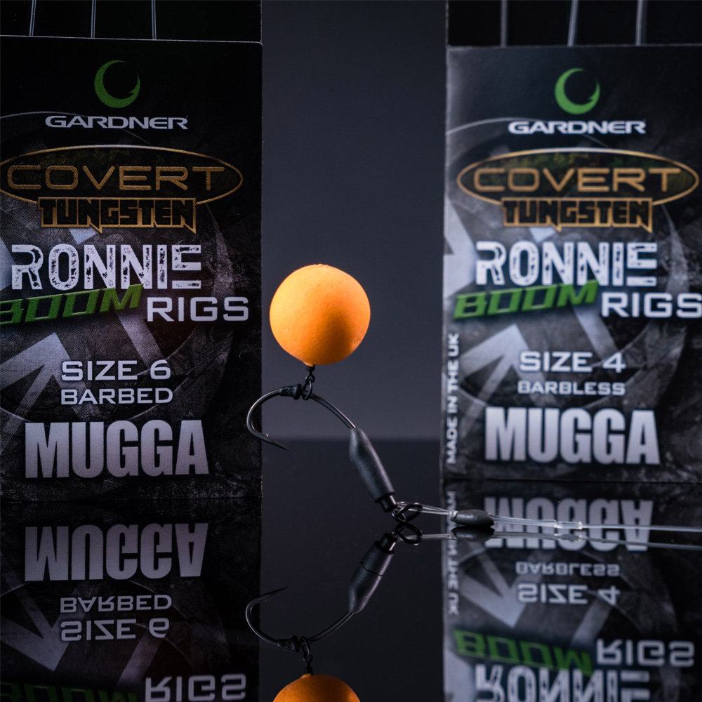 Gardner Covert Tungsten Ronnie Boom Rigs anzuelos montados nº6 - Imagen 3