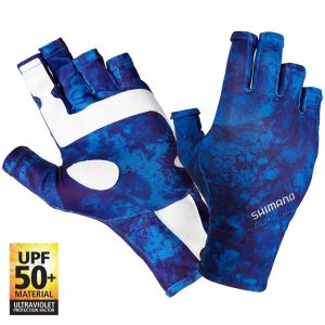 GUANTES SHIMANO AZUL