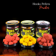 PRO ELITE BAITS HOOK PELLETS POWDER DIP 14-20 mm TODOS LOS SABORES