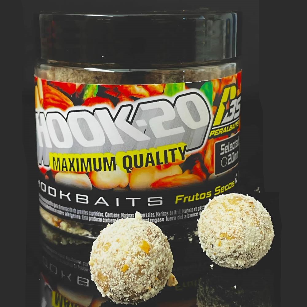 PERALBAITS HOOKBAITS 20 mm FRUTOS SECOS