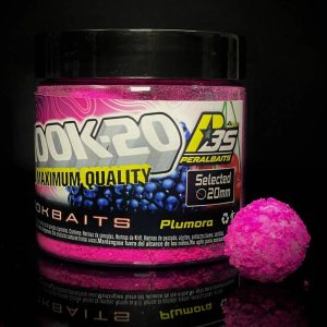 PERALBAITS HOOKBAITS 20 mm PLUM MORA