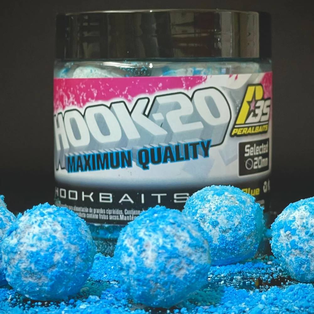 PERALBAITS HOOKBAITS 20 mm SUGAR BLUE