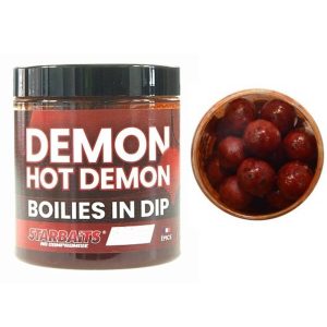 STARBAITS HOT DEMON BOILIES IN DIP 20mm