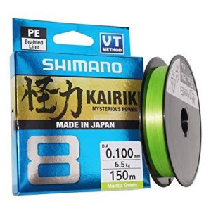Línea Shimano Kairiki 8 Mantis Green