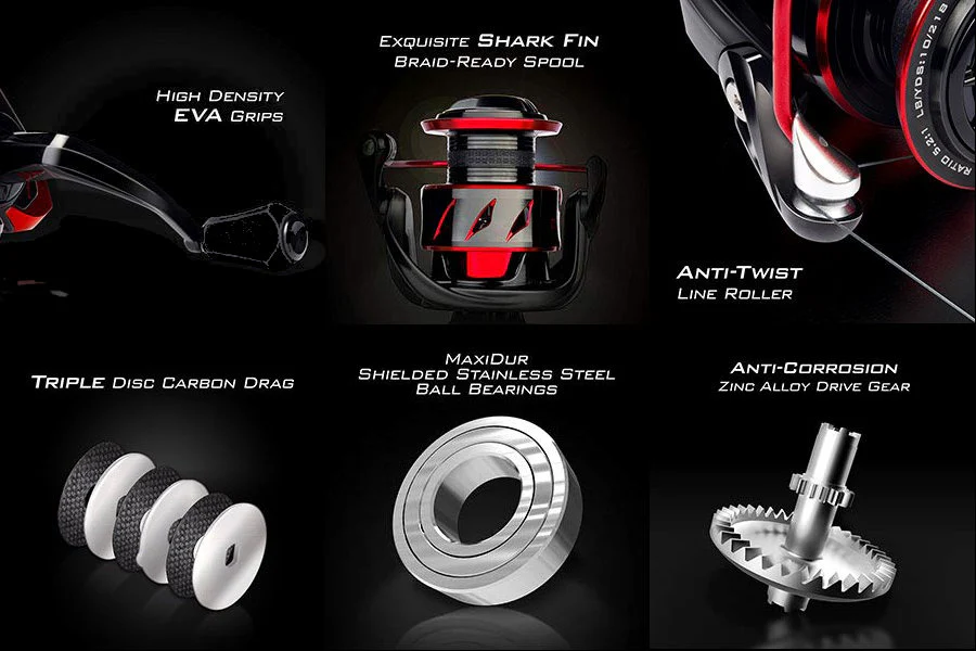 Carrete KastKing Sharky III - Saltwater Spinning Reel - Imagen 8
