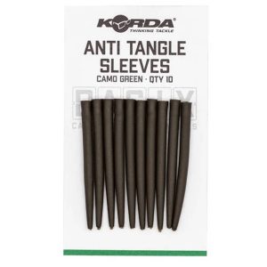 KORDA BASIX ANTI TANGLE SLEEVES 10 unid