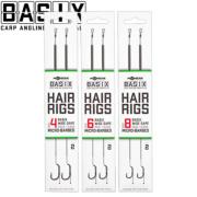 Montaje KORDA BASIX HAIR RIG WIDE GAPE  nº 4, 6 y 8