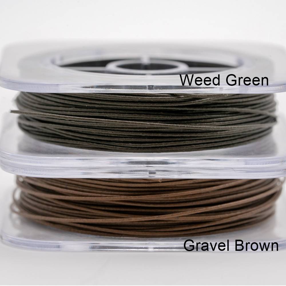 KORDA DARK MATTER TUNGSTEN COATED BRAID 25 Lb WEED GREEN - Imagen 5