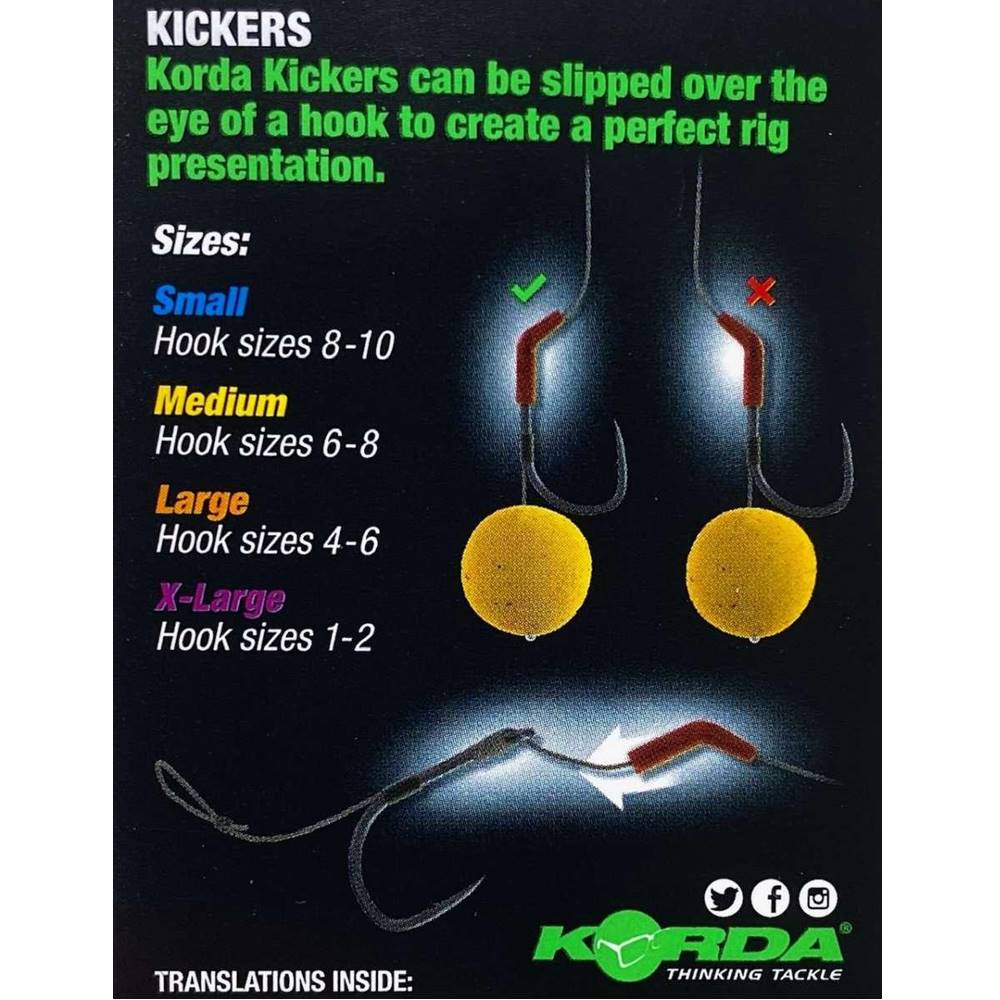 KORDA KICKERS SMALL GREEN 10 unid - Imagen 4