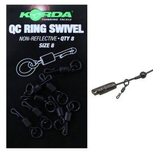KORDA QC RING SWIVEL SIZE 8