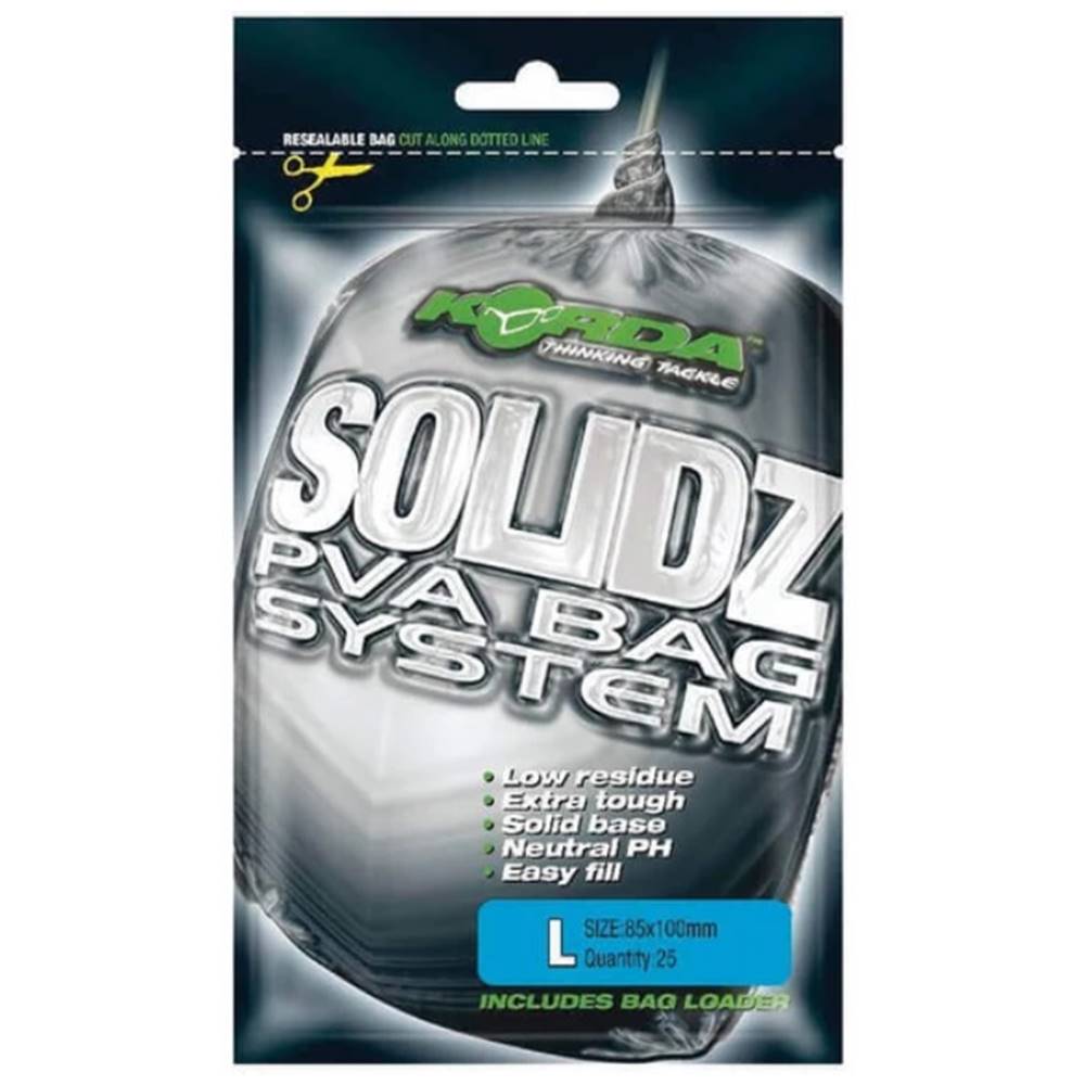 KORDA SOLIDZ PVA BAGS L