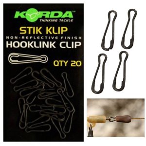 KORDA HOOKLINK CLIP 20 unid