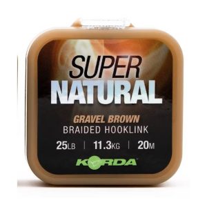 KORDA SUPER NATURAL GRAVEL BROWN 25LB