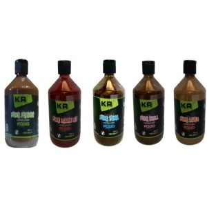 KROM QUALITY PURE LIQUID CARP FOOD 600ML TODOS LOS SABORES