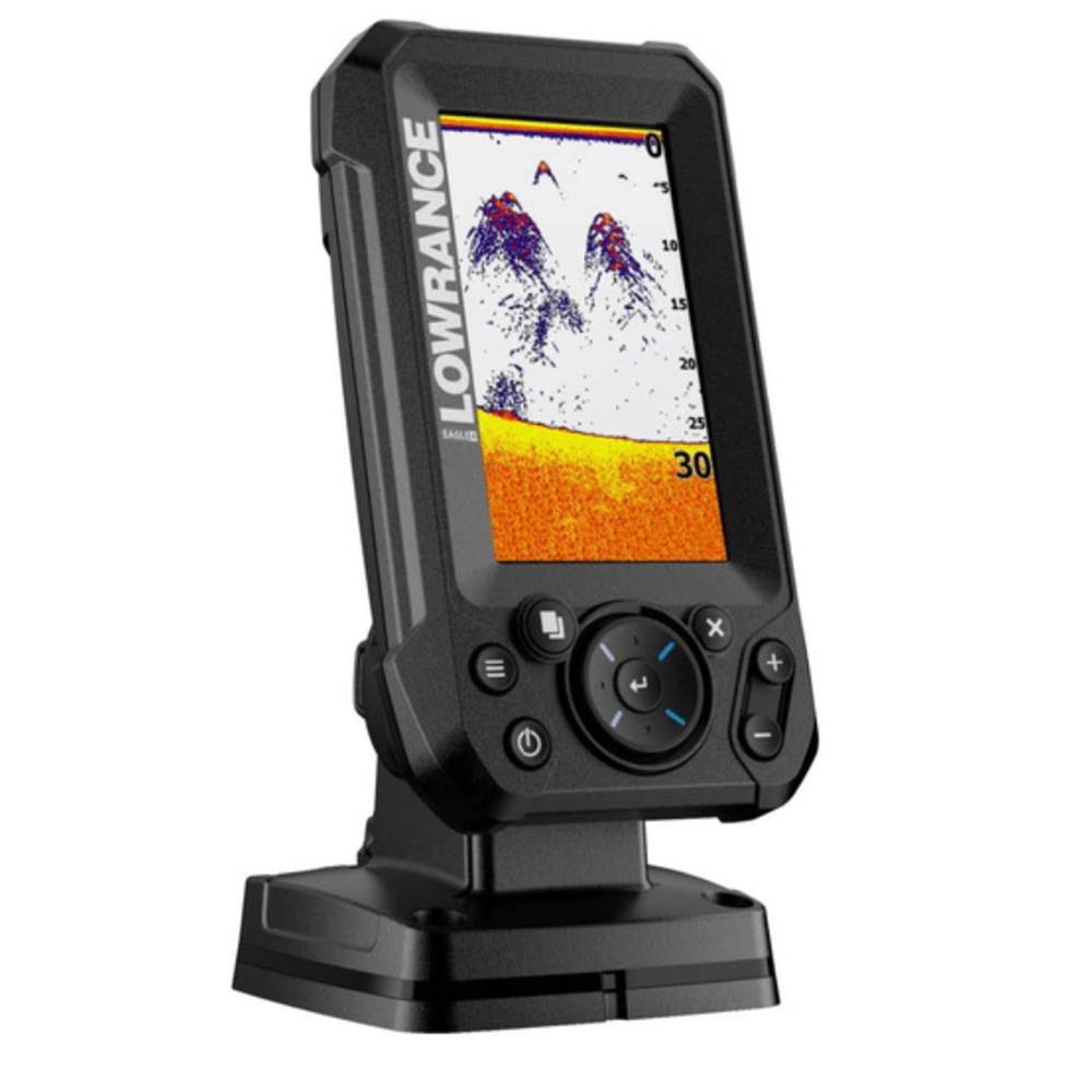 OFERTA PACK: LOWRANCE EAGLE 4x con transductor Bullet Skimmer® Row + Bateria + Cargador+ Soporte barca (elegir opciones) - Imagen 3