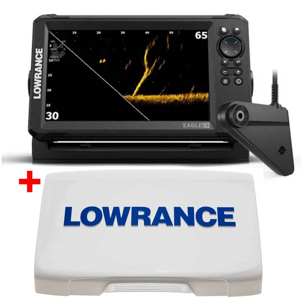 Lowrance EAGLE EYE 9 Live ROW 9 con transductor Eagle Eye™ + regalo tapa protectora