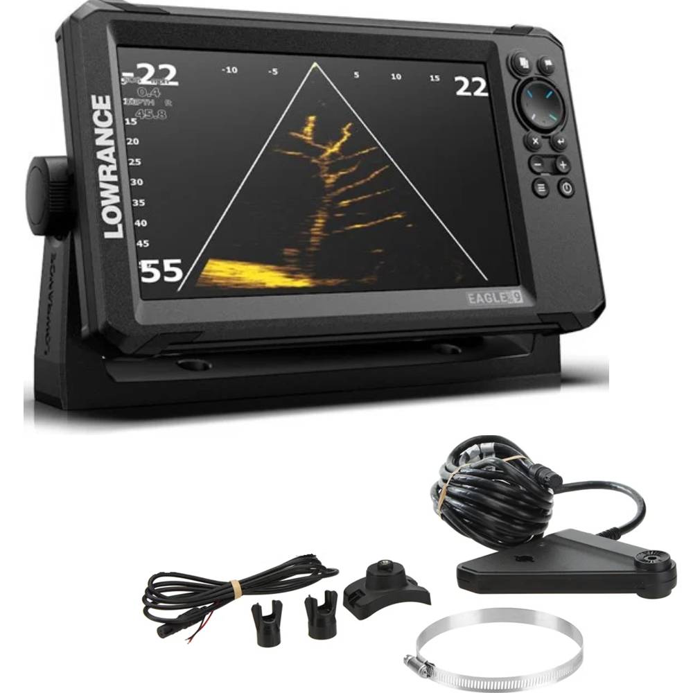 Lowrance EAGLE EYE 9 Live ROW 9 con transductor Eagle Eye™ + regalo tapa protectora - Imagen 3