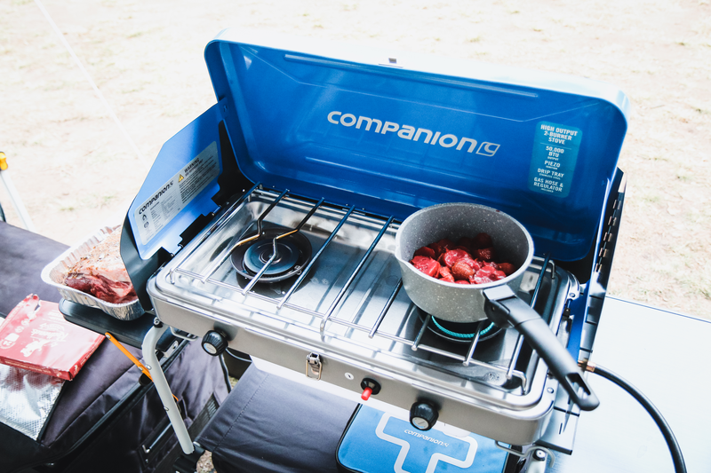 COCINA OZTRAIL 2 BURNER STOVE 25K BTU - Imagen 3