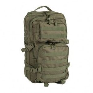 Mochila asalto verde pequeña