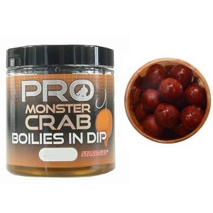STARBAITS PROBIOTIC MONSTER CRAB BOILIES IN DIP 20mm