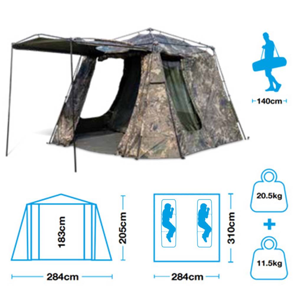 NASH BANK LIFE BLOCKHOUSE CAMO PRO - Imagen 3