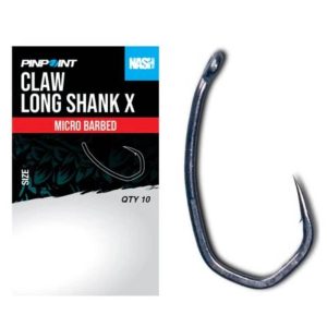 ANZUELOS NASH CLAW LONG SHANK X nº 6
