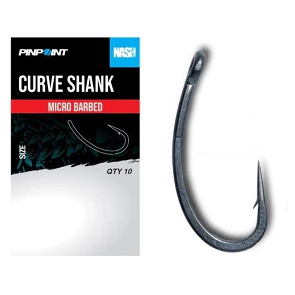 ANZUELOS NASH CURVE SHANK nº 8 - Imagen 2