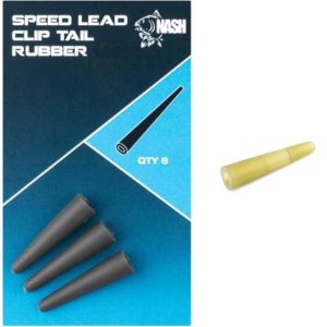 Nash Speed Lead Clip Tail Rubber Green