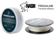 NASH TRIGGALINK 25 Lb 20 m trenzado elastico