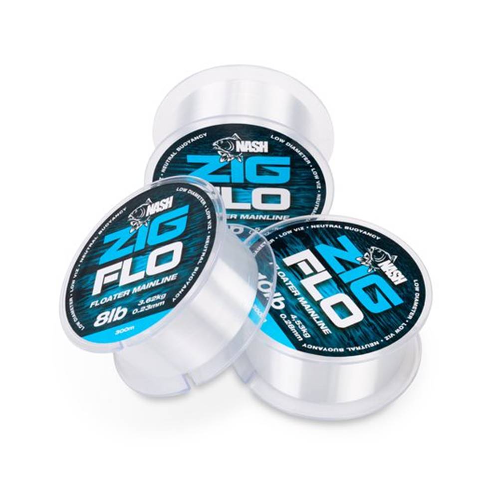 Nash ZIG FLO hilo para montaje Zig 0,30mm 100m