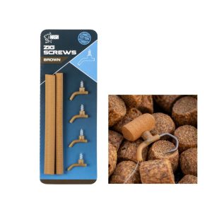 NASH Zig Screw Kit Brown