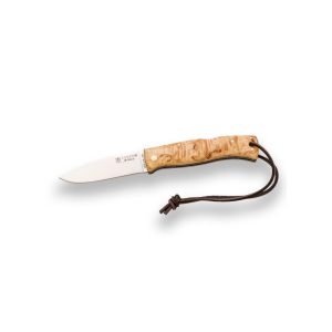 NAVAJA DE BUSHCRAFT JOKER ARTICA MANGO ABEDUL RIZADO FILO PLANO