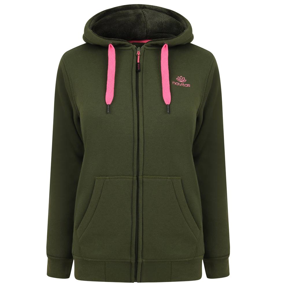 NAVITAS LILY SHERPA ZIP HOODY Sudadera Mujer TALLA L - Imagen 2