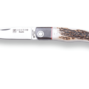 Navaja Koala puño de ciervo y virola granadilla 7cm