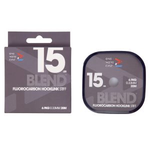 OMC Blend Fluorocarbon Fishing Hooklink Stiff 15LB 20m