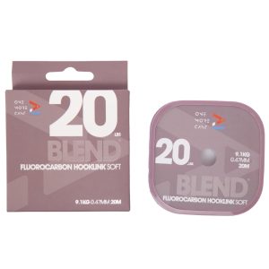 OMC Blend Fluorocarbon Fishing Hooklink Soft 20LB 20m