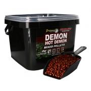 STARBAITS HOT DEMON CUBO PELLETS MIXED 2 kg + pala gratis - Imagen 2